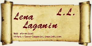 Lena Laganin vizit kartica